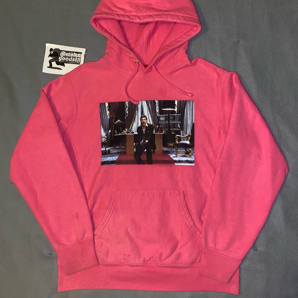 FW17 Supreme x Scarface Friend Hoodie